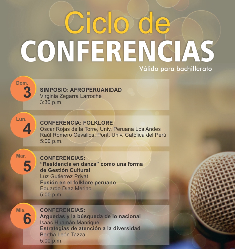 Ciclo de Conferencias