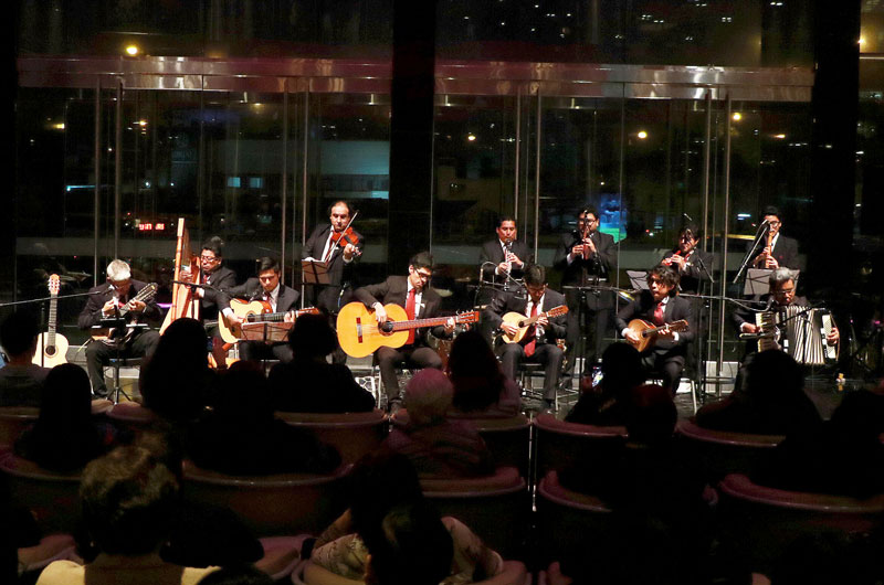 Conjunto Andino Amazónico brindó exitoso concierto en el Foyer del Teatro Nacional