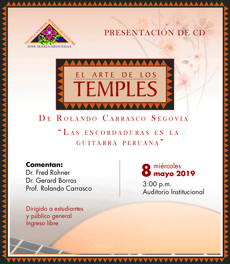 Presentación de CD El Arte de los Temples