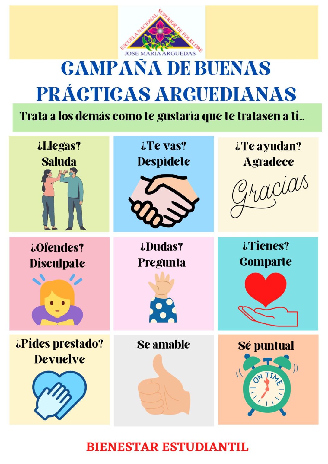 ÚNETE A LAS CAMPAÑAS DE BUENAS PRÁCTICAS Y COMPORTAMIENTOS SALUDABLES