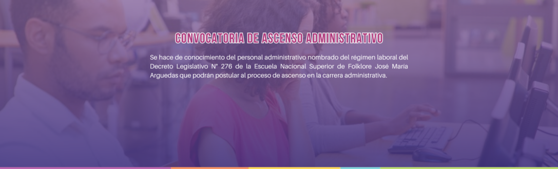 Convocatoria de ascenso administrativo