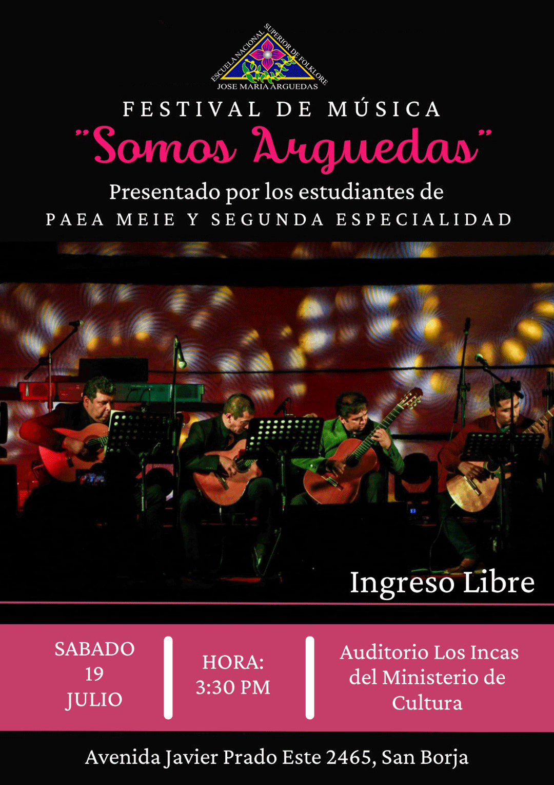 FESTIVAL DE MÚSICA SOMOS ARGUEDAS