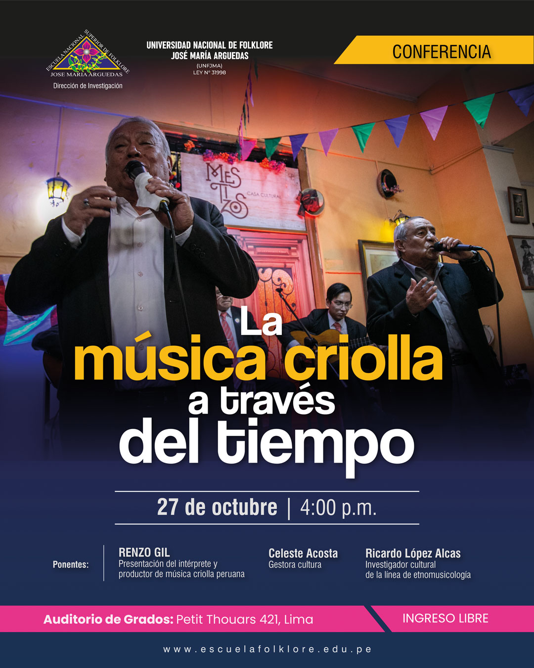 HOMENAJE A LA MÚSICA CRIOLLA
